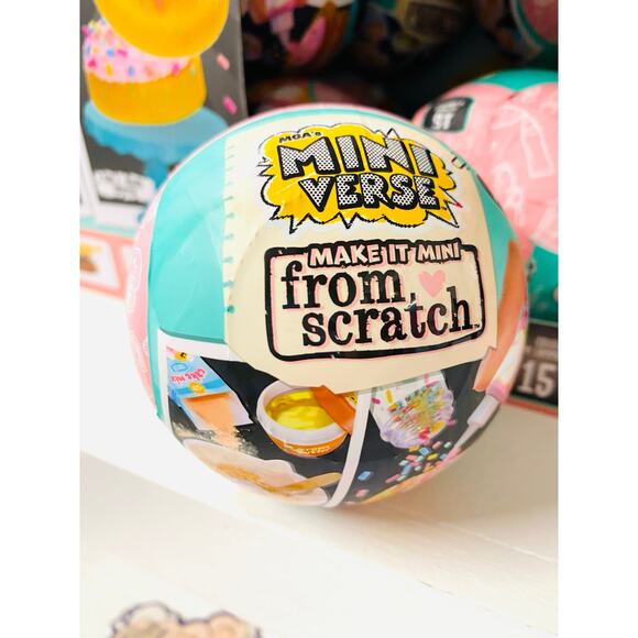 MGA Mini Verse Make It From Scratch Mystery Ball - Picture 1 of 3